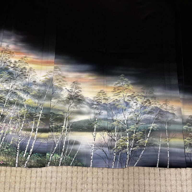 着物を広げた全体写真